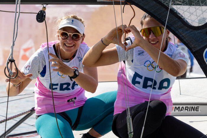 Fête à la Médaille à La Rochelle pour Sarah Stey