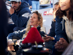 Equipe de France de Voile Olympique au village d