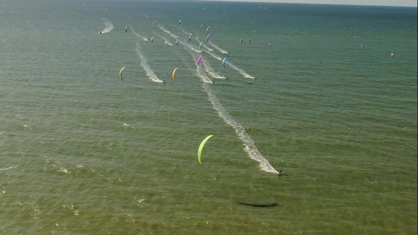 Bout à bout presse - Engie Kite Tour 2024 Jour 1 - Etape 3 Le Touquet paris Plage