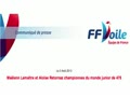 2013 Championnes Monde Jeune 470 Lemaitre Retornaz