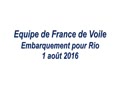 Embarquement pour Rio